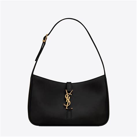 ysl black bag hobo|ysl hobo shoulder bag.